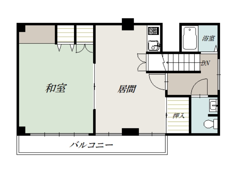 ルート２１９401間取図