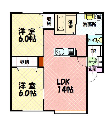 プレミア１101間取図