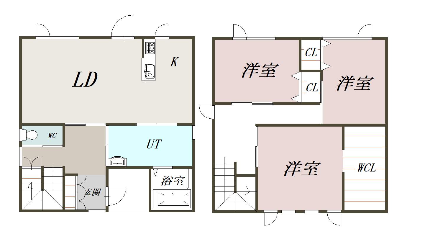 スクエアＡZZZ間取図