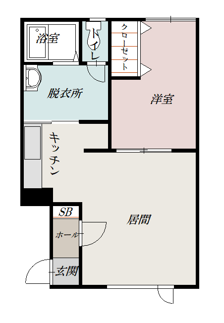 グランツ103間取図