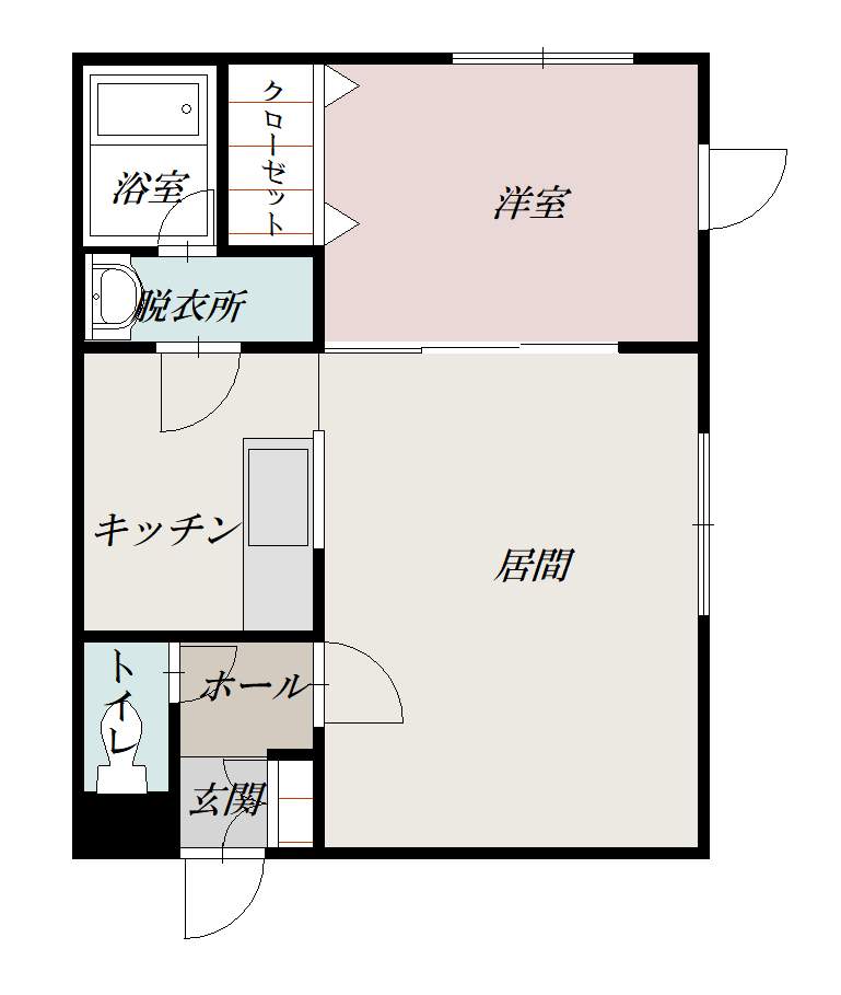 メゾンＭＴ－６Ａｖｅ105間取図
