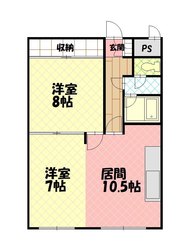 ポポラーレ緑道303間取図