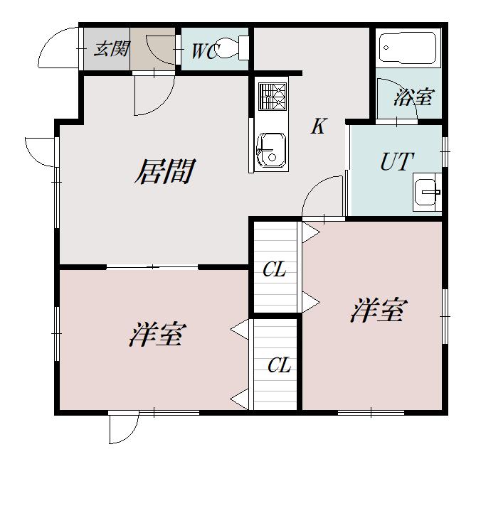 ＳＫハウス1D間取図