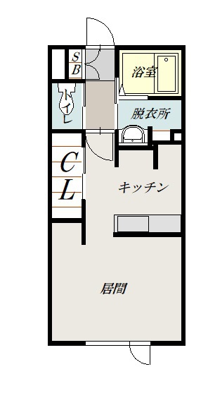 ｎｏｒｆｉｎｏ　ｌｕｃｉｏｌｅ　ｄｅｕｘ2C間取図