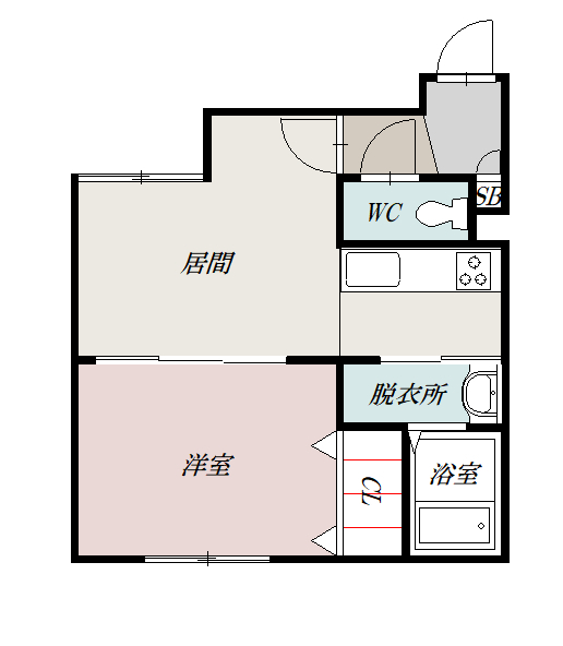 ＳＨＥＲＡＴＯＮ旭川駅前103間取図