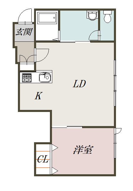 ＺＯＲＮ201間取図