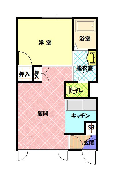 ジョビアル105間取図