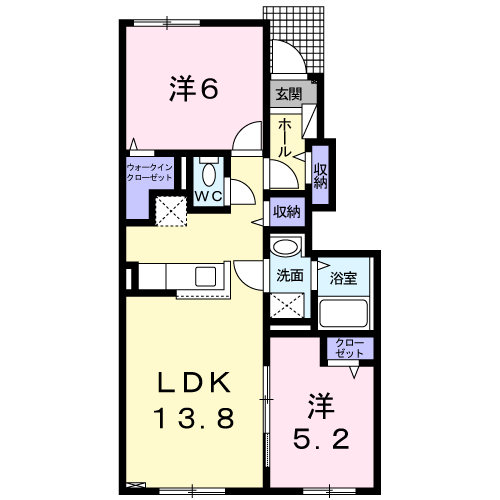 セプテットⅡ103間取図