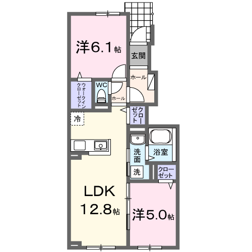 エスペランサ104間取図
