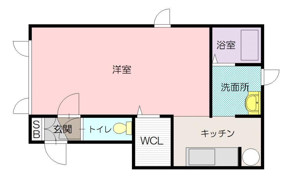ＳＫＤ２１101間取図