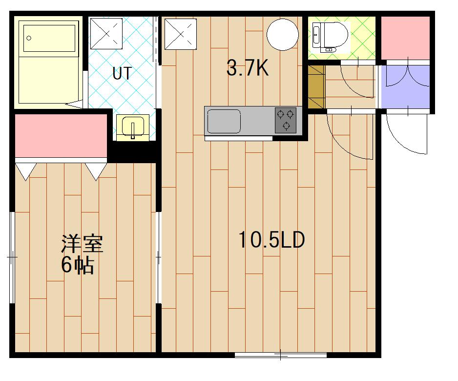 ＰＩＥＣＥⅢ203間取図