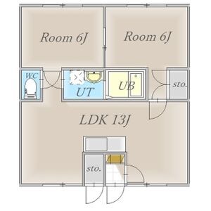 グリーンハイムⅤ105間取図