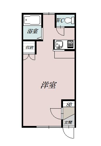 ＣＬＡＩＲＥ（クレア）D間取図
