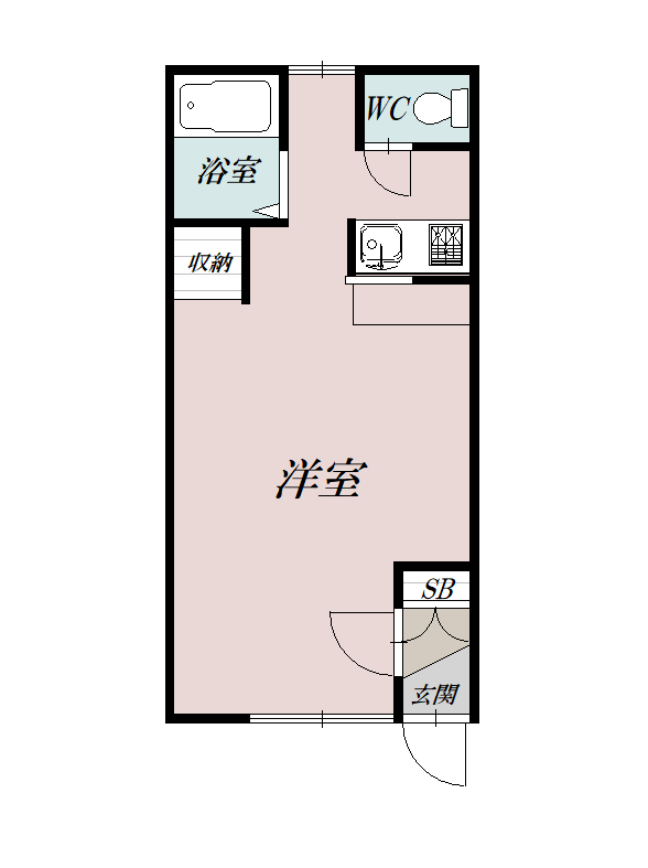 ＣＬＡＩＲＥ（クレア）B間取図