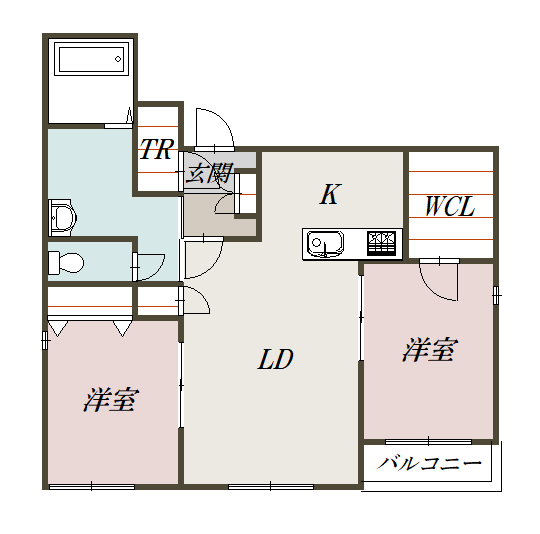 ＡＸＡＳ（アクサス）203間取図