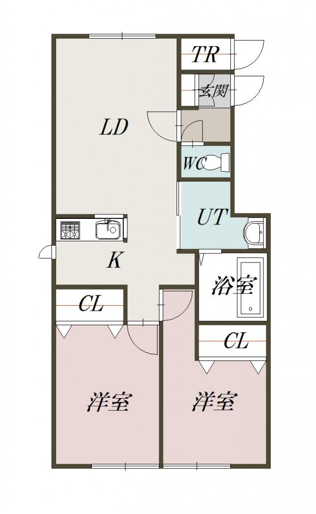 ＵＲＢＡＮ　ＨＩＬＬＳ（アーバンヒルズ）105間取図