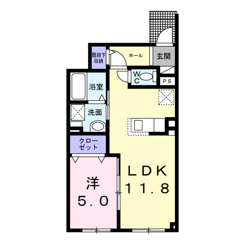 アウル103間取図