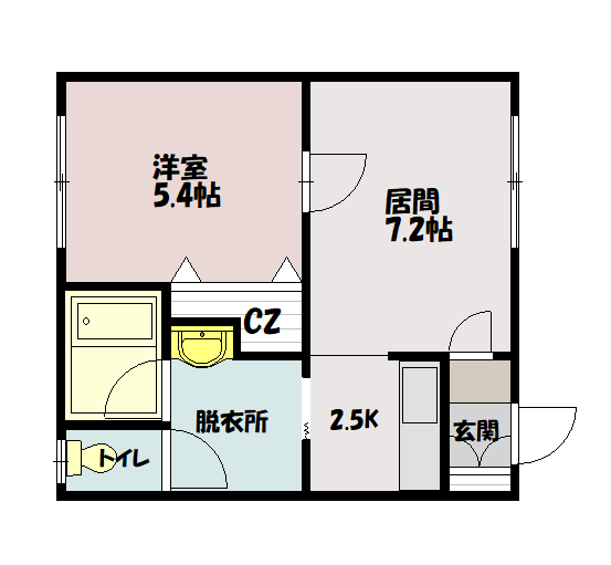 エントランス３・１205間取図
