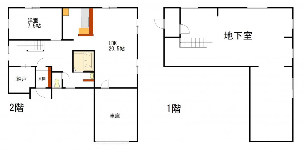 末広東２－１戸建zzz間取図