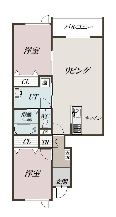 ＡＬＢＩＯ　Ⅵ101間取図