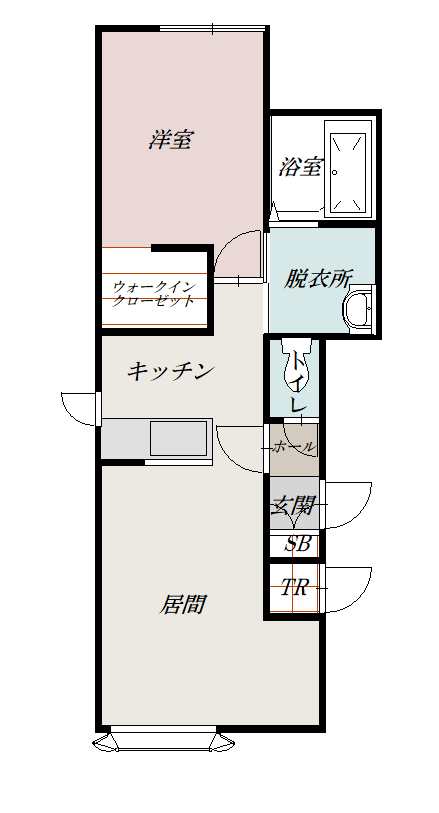 ディオ101間取図