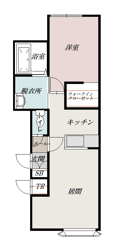 ディオ102間取図