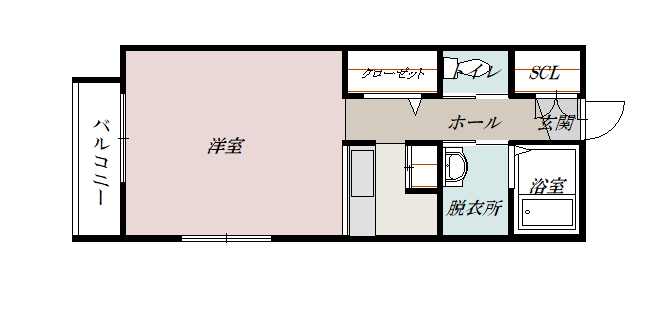 仮）富良野日の出町ＡＰ101間取図