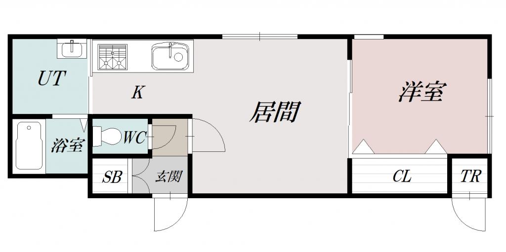 Ｋ．Ｅ．Ｎ102間取図