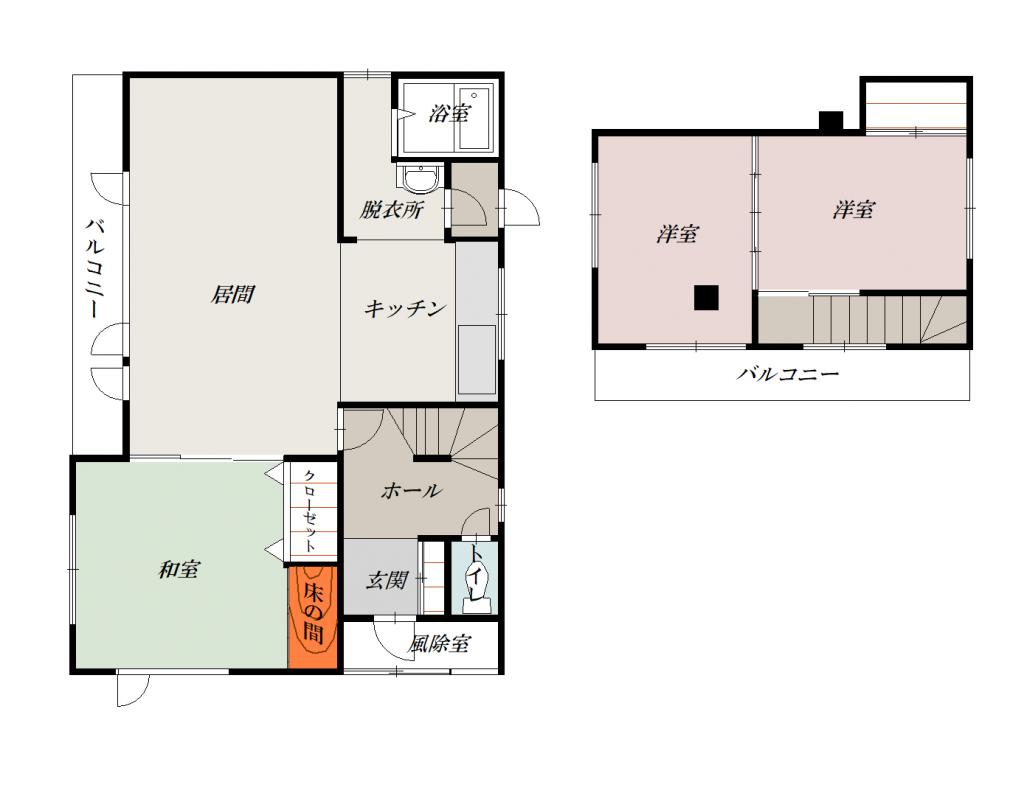 春光台２条２丁目戸建ZZZ間取図