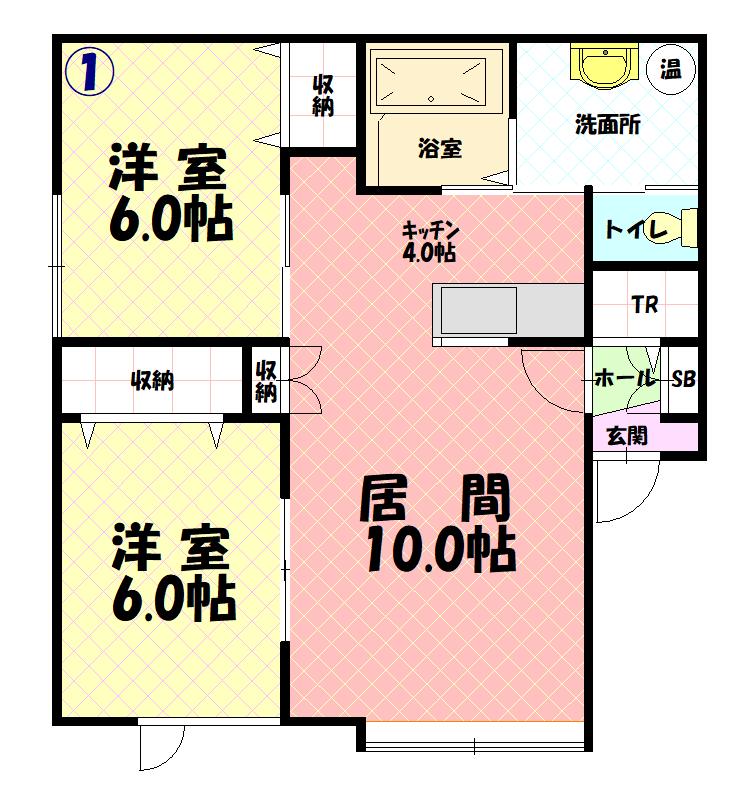 Ａｌｔｏ１５101間取図