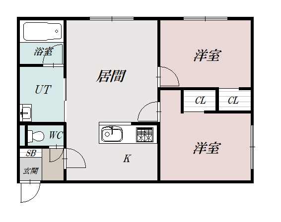 Ｇｌｉｃｉｎｅ　ｄｉｏ205間取図