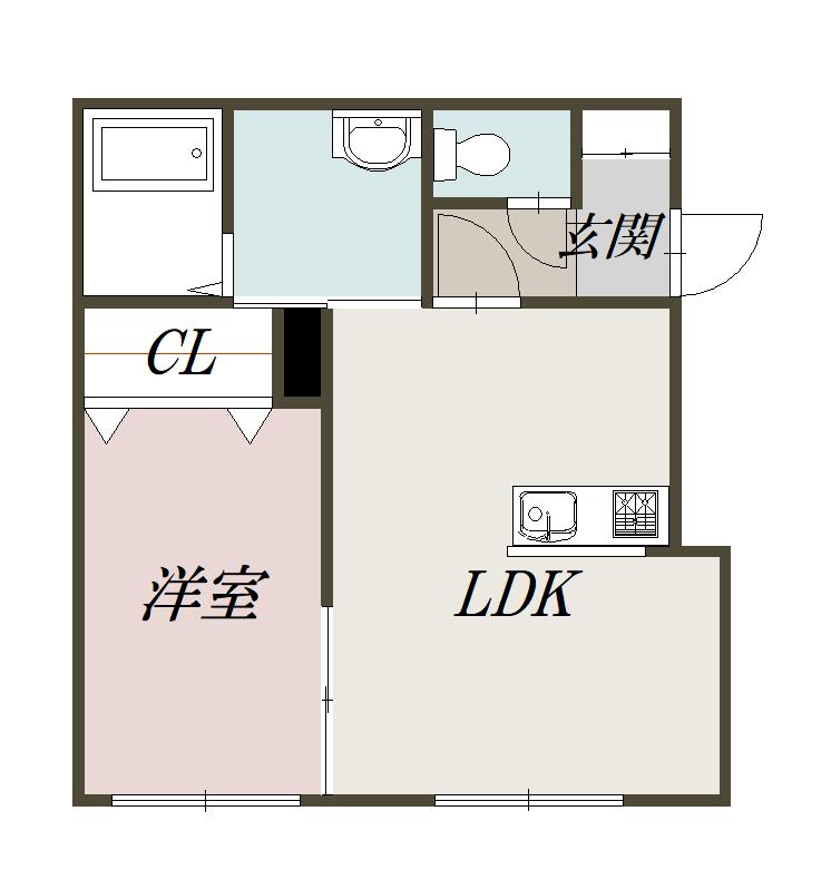 ディアリオＭ102間取図