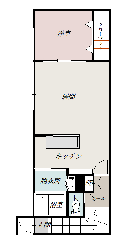 グランドハイム201間取図