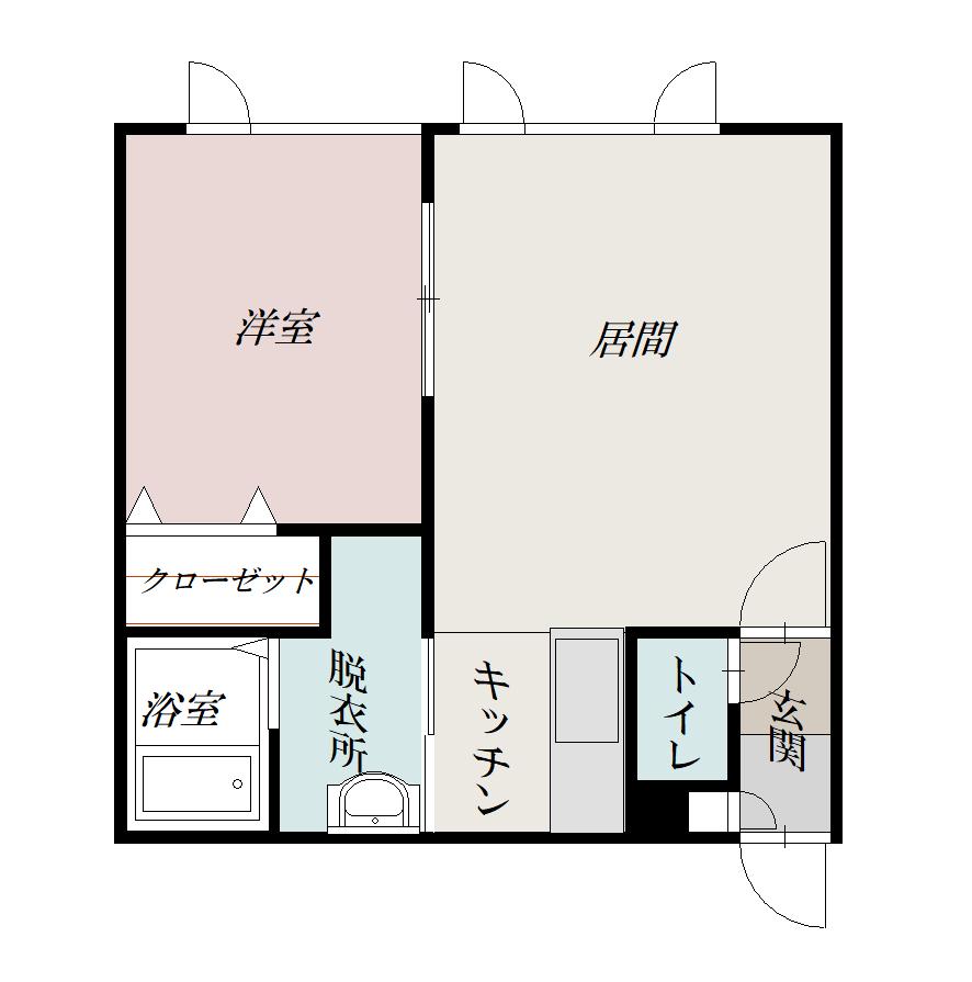 南７－２５ＭＳ1C間取図