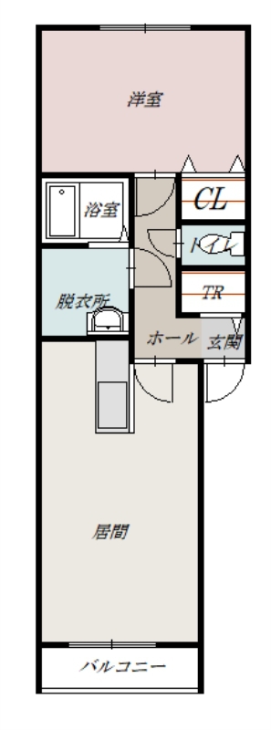 仮）ＲＯＡ３－４ＡＰ103間取図