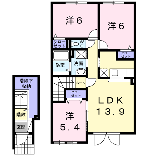セレノ202間取図
