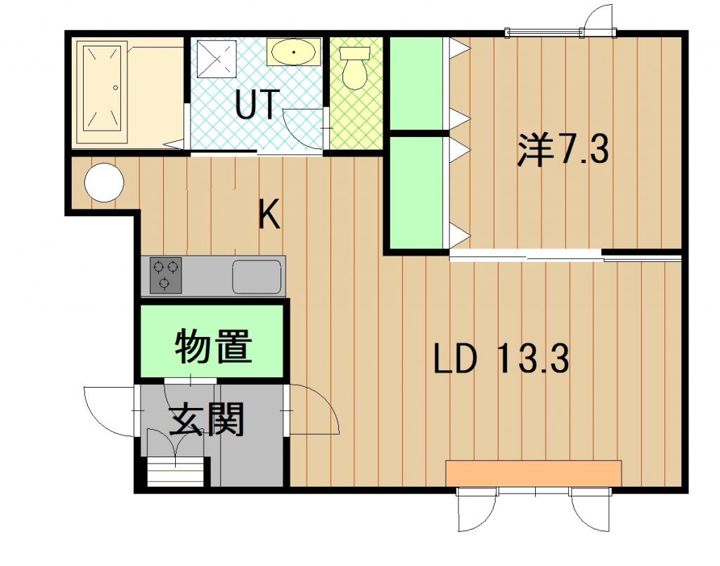 マイランド202間取図