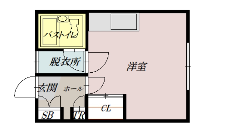 パルファム102間取図