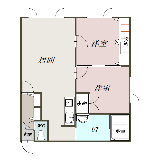 マンションＳＥＥＤⅡ２０３間取図
