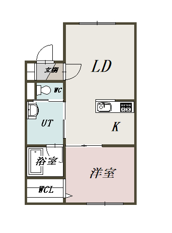 アーバンハイム102間取図