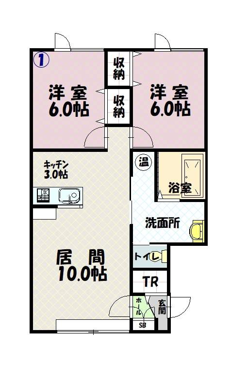 Ａｌｔｏ１７２０１間取図