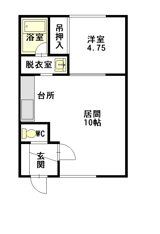 ＳＫＹ　ＦＬＡＴ203間取図