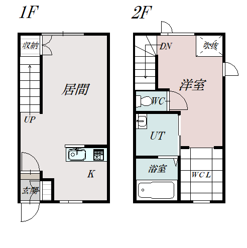 studio AF間取図
