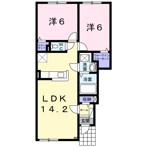 ドリームズ　ワイズ101間取図
