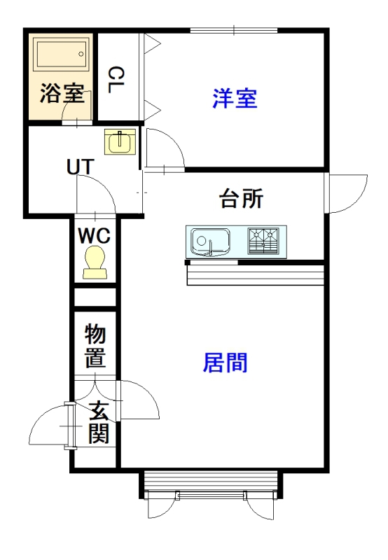 ウインク４２３202間取図