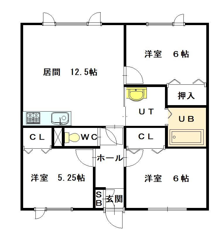Ｃ．Ｈトヨオカ　１．６202間取図