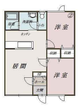 豊岡ＤＲ．１ー６202間取図