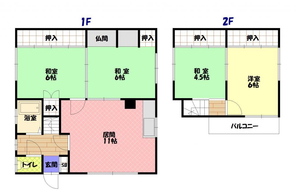 ９－２２高橋邸貸家ZZZ間取図