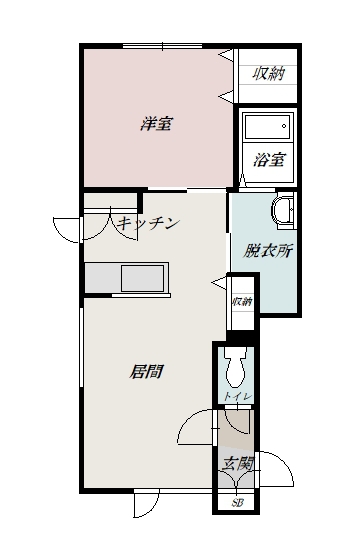 コスモアベニュー東光201間取図