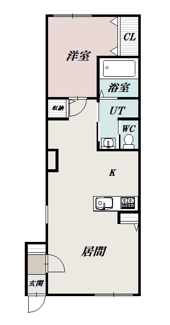 Ｊブルームーン101間取図
